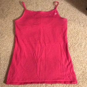 Justice hot pink cami/tank